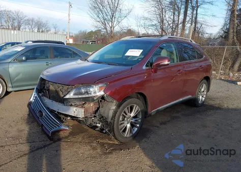 2013 Lexus Rx 350 из США, поврежденный, VIN 2T2ZK1BA2DC115865